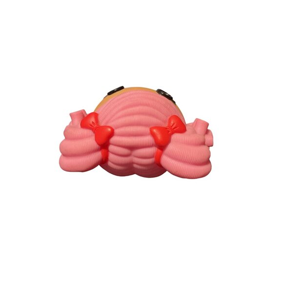 Lalaloopsy Doll 2009 MGA Entertainment 12" Pink Hair Blue Striped Dress Green Wi - Picture 3 of 7